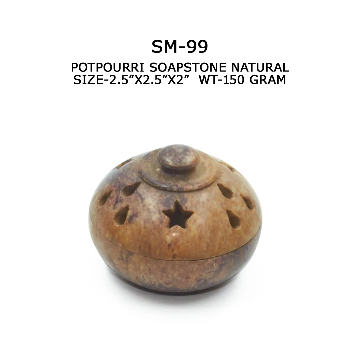 POTPOURRI NATURAL SOAPSTONE